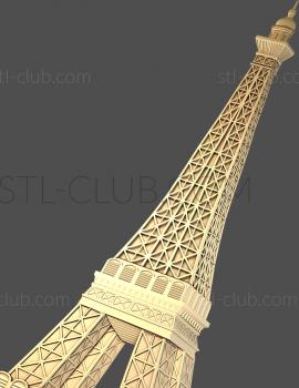 3D модель Эйфелева башня (STL)